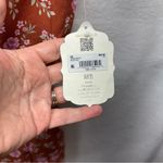 Altar'd State Floral Midi Dress in Rust and Pink Photo 3