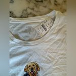 J.Crew NWT  Patriotic Dog Graphic Collector Tee Sz S Sold Out Photo 3
