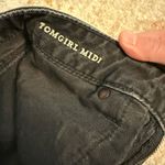 American Eagle Outfitters Black Distressed Jean Shorts Photo 2