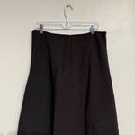 Adrienne Landau  Jet Black Gathered Midi Skirt Sz 14 NWT Photo 9