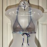 ASOS Cia Maritima Peacock Sliding Halter Bikini Top M Photo 8