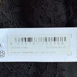 Nasty Gal Eyelash Lace Trim Detail Faux Leather Cami Top Black Size 4 NWT IN PKG Photo 7