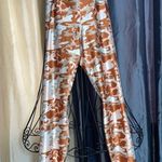 Nike  M Dri fit camo shiny stretchy leggings Photo 2