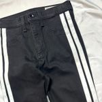 Rag and Bone Moto High Rise Double White Stripe Jeans Women's 26" Photo 3