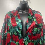 Victoria's Secret Victoria’s Secret Gold Label Christmas Nightgown Red Green Poinsettias Sz Small Photo 1