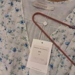 Christy Dawn Long  dress with Blue floral pattern Photo 2