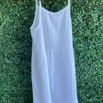 Bobi NWT -  Los Angeles Beach Gauze Tiered Cami Dress | White | Medium 🏝️ Photo 7