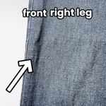 Vylette High Rise Skinny Jeans Dark Wash Stretch Double Button Ankle Size 28 Blue Photo 8