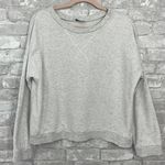 Sabo Skirt  Heather Grey Boxy Sweatshirt Photo 0