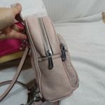 Michael Kors Abbey Studded Pink Pebble Leather Mini Backpack Photo 9