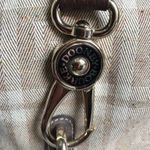 Dooney & Bourke Brown Leather Plaid Shoulder Bag Photo 7