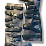 Lane Bryant  WIDE CALF All Leather Tall Boot Size 5-1/2 Photo 0