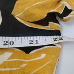 Who What Wear  Yellow Floral Linen Dress XL Photo 7