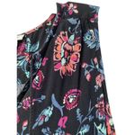 BeachLunchLounge  Kayla Sleeveless Floral Fringe Tie Shift Dress Womens Sz Small Photo 2