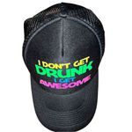 Fun cap for you or a friend or loved one! Cute colorful graphic! New Black Photo 4