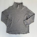 Karen Kane  Ribbed Mockneck Grey Size Petite Small NWOT Photo 1