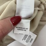 Rachel Roy  Size M Tunic Long Blouse Beige Sleeveless V-neck Tie Front Peplum Photo 9