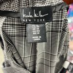 Nicole Miller NWT Wide Leg Pull on Black and White Pant size 10 Photo 3