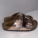 Birkenstock Arizona Rose Gold Outdoor Iridescent Gorpcore Sandals Sz 40, 9 Photo 2