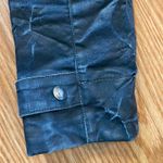 Aventures des Toiles Distressed Blue Denim Jacket Womens 38 Medium Photo 7