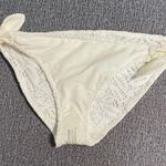 Aerie Crochet White Lace Bikini Bottoms Photo 8