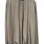 DANSKIN Taupe Ribbed Long Sleeve Top Tan Size undefined Photo 0