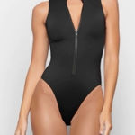 SKIMS Zip Front Sleeveless One-Piece Swimsuit S Photo 0