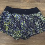 Nike  Dri-Fit Navy and Green Shorts  Photo 2