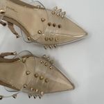 Jessica Simpson  Pumps Size 5.5 Wavery Clear Studded Wavery Pointed Toe Stiletto Photo 4