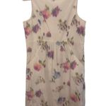 Theory Watercolor Floral Dress 12 Sleeveless Feminine Wedding Guest Spring Photo 0