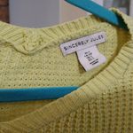 Sincerely Jules  Neon Chartreuse Adjustable cropped Sweater Photo 1