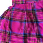 Stringbean Vintage Tartan Plaid Bermuda Shorts Size 4 Purple Photo 4