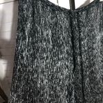 Forever 21 NWT Swimwear Cover Up Pants Disco Sequin High-Rise Silver/Black S Photo 6