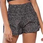 Free People FP MOVEMENT | The Way Home Shorts Golden Black White Dot | Small Photo 0