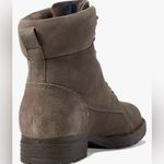 Born Codi Leather Lace Up Biker Moto Combat Boots New Women's size 9 M New Brown Photo 2