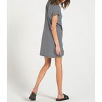 n:philanthropy Navy Blue White Striped T-Shirt Dress Size XS Coastal Nautical Photo 2