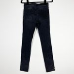 Victoria Beckham Cotton Stretch High Rise Skinny Dark Wash Denim Jeans 26 Photo 3