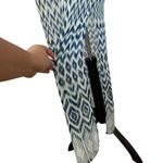 City Triangles  Navy Blue Ikat Print Maxi Dress Boho Summer Beach Vacation Medium Photo 9