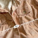 American Eagle  corduroy peach colored cropped jacket Photo 2