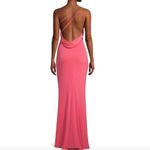 Katie May  Winnipeg One Shoulder Ruched Knit Gown in Coral Size Large NWT Photo 11