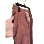 Wishlist The Eva Corduroy Cinnamon drawstring Joggers women’s Large comfortable casual Photo 3