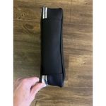 Rae Dunn ‎ 'Get Ready With Me' Black White Cosmetic Bag Makeup Toiletries Photo 4