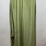 Ramy Brook Audrey Smocked Sleeveless Midi Dress in Spruce Green Size Small Photo 4