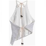 Reformation Reese Black White Polka Dot Top New! Photo 4