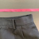 Lands' End Women Petite Black Wool Pleated Dress Pants Size 10 10P Office Church Photo 5