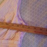 Gap silk blend midi dress sz 14 pale pink wrap top pleated bottom. 30% Silk Photo 4