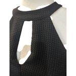 CiCi Black Halter Neck‎ Fit and Flare Mini Dress Cut Out Party Cocktail Photo 3