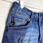 KanCan Distressed Cuffed Denim Jean Shorts Five Pockets Mid Rise Blue Size 7/27 Photo 1