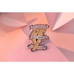 MYSTERIOUS LEG BRUISE CLUB Enamel Lapel Backpack Pin NEW Photo 1