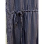 Eileen Fisher New With Tag‎  Cap Sleeve Drawstring Jersey Top Black Size PP 2/4 Photo 4